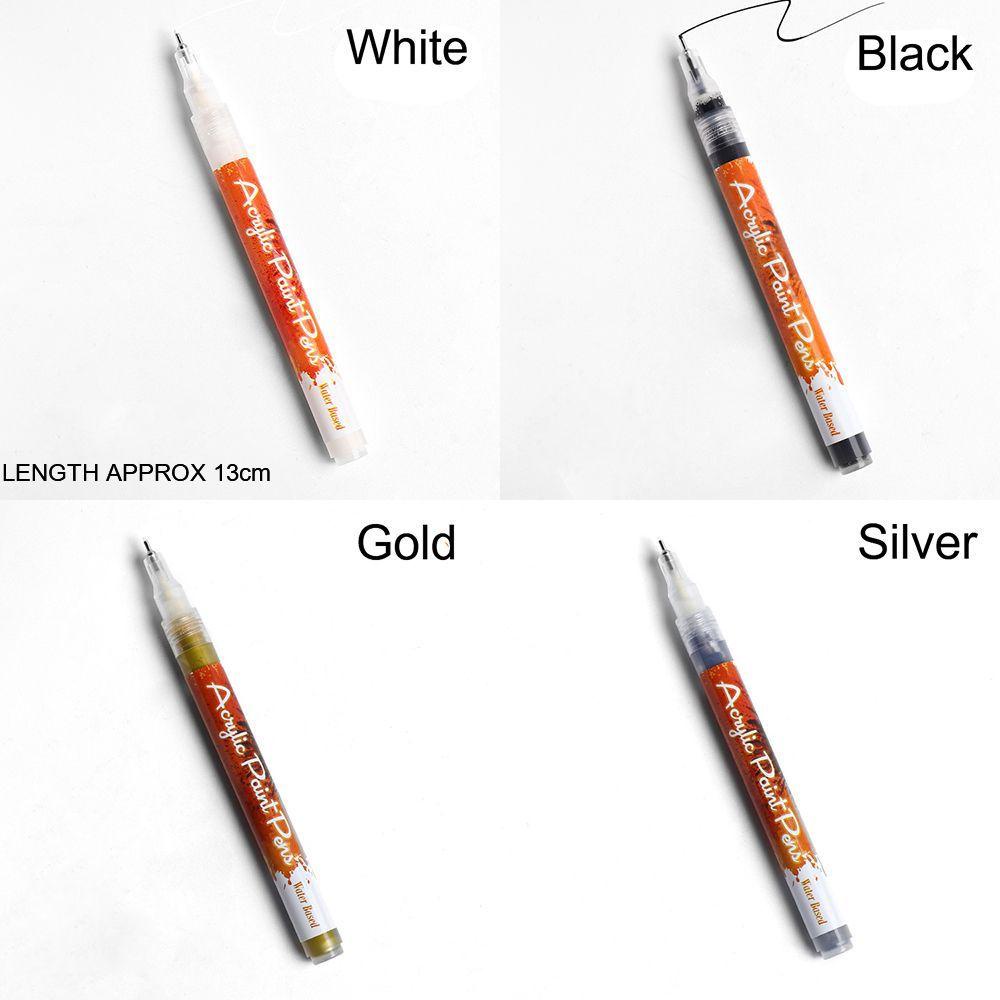 FUTURE 1PC Refillable Ink Abstract Lines Waterproof Flower Nail Art Graffiti Pen Nail Painting Drawing Tools Professional DIY Sketch/Multicolor