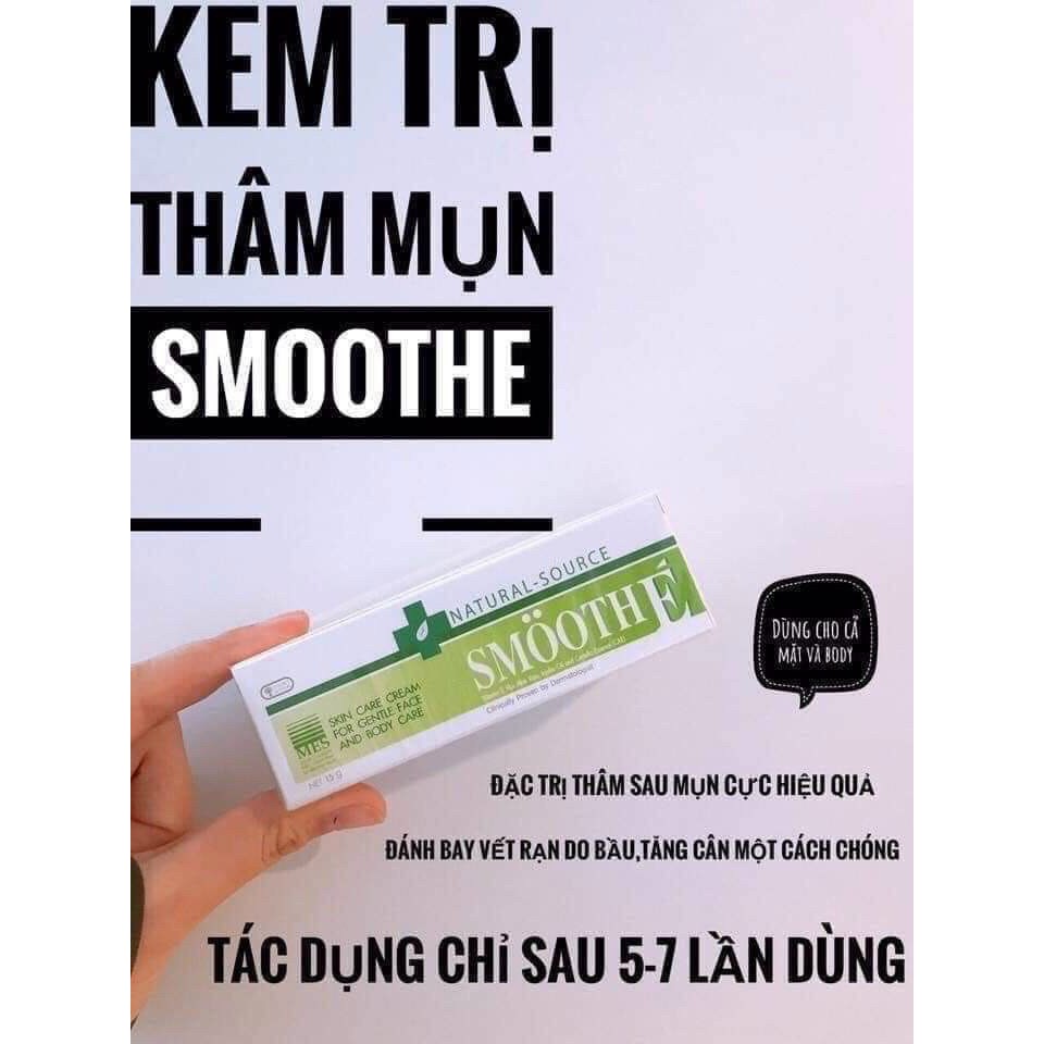 Kem Dưỡng Ẩm/Mờ Thâm Mụn SMOOTHE Nhập Khẩu Chính Hãng từ Thái Lan