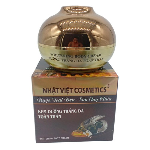 Kem dưỡng thể -Kem dưỡng trắng da toàn thân Ngọc trai đen sữa ong chúa Nhật Việt cao cấp 150g cam kết chính hãng | BigBuy360 - bigbuy360.vn