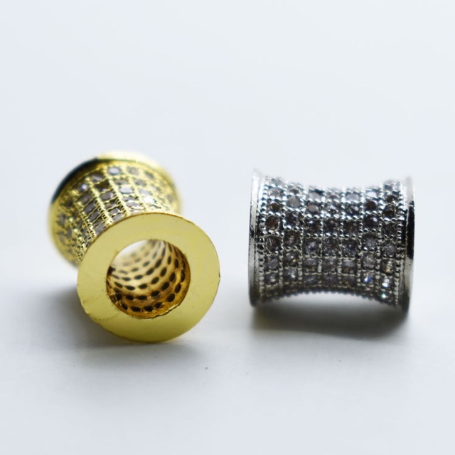 KHO SỈ  Charm trụ đính đá - Hàng loại 1 cực đẹp PL034