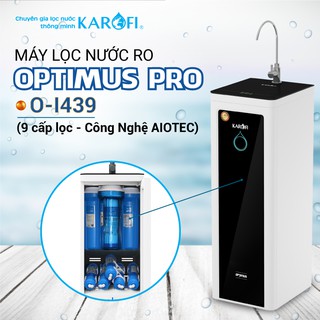 Máy lọc nước ro karofi optimus pro o-i439 9 cấp lọc - công nghệ aiotec