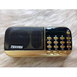 LOA, ĐÀI CRAVEN CR - 836 / 836S, Nghe thẻ nhớ/ USB/FM/ MP3 /Đèn pin/ Máy nghe pháp/ Máy học tiếng anh/ Bảo hành 6 tháng