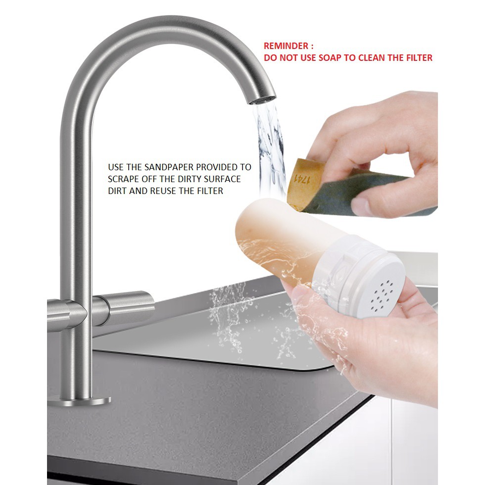 Bộ Lọc Nước JN-21 Chất Lượng Cao | Bộ Lọc Tái Sử Dụng Được | Vòi Xịt Nước Chuyên Dụng Chất Lượng Cao | Dụng Cụ Vệ Sinh Nước Chất Lượng Cao