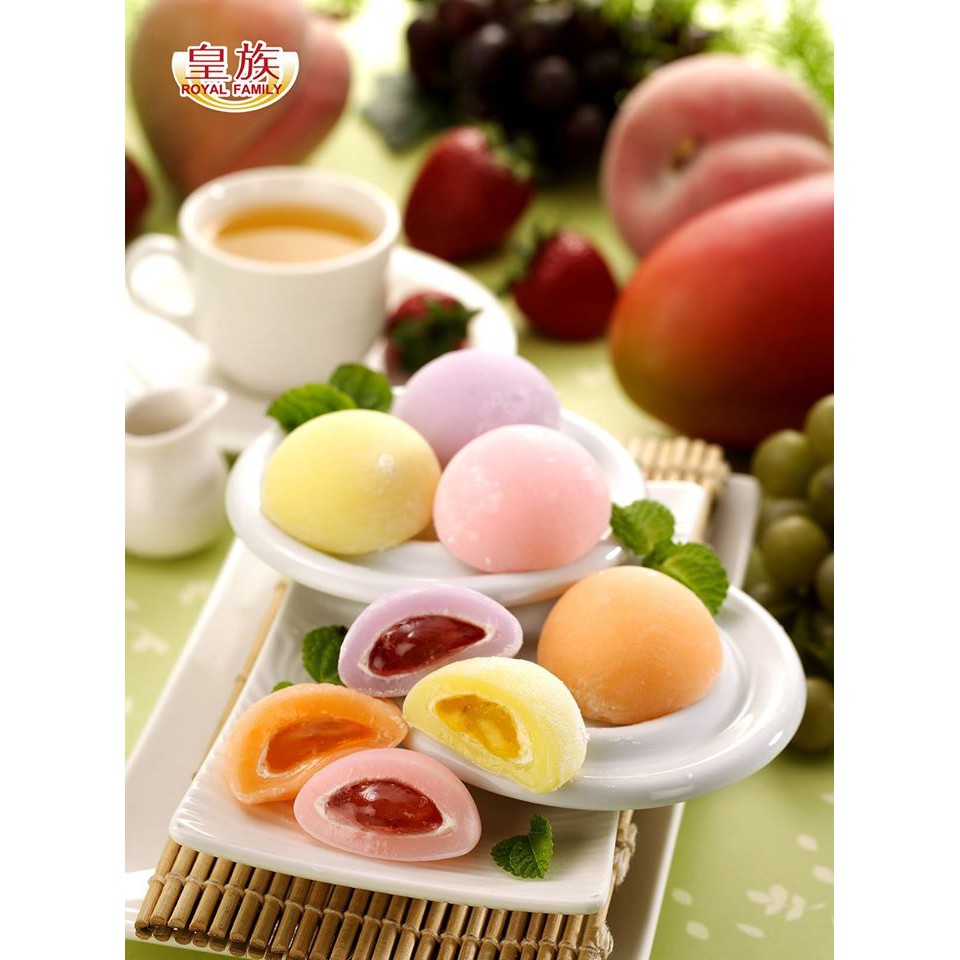 [Mã 66FMCGSALE hoàn 8% đơn 500K] BÁNH MOCHI ROYAL FAMILY VỊ XOÀI/ DÂU/ CHANH/ DƯA LƯỚI 216G