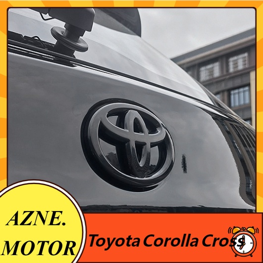 Ốp Trang Trí Cản Trước Bằng Sợi Carbon Cho Xe Hơi Toyota Corolla CROSS 2021 2022