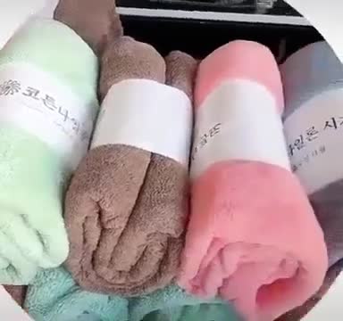 Khăn tắm xuất Hàn - loại dày size to 140x70cm | BigBuy360 - bigbuy360.vn