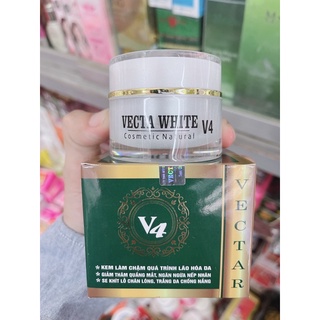 KEM VECTA WHITE V4 LÀM CHẬM LÃO HOÁ GIẢM THÂM QUẦNG MẮT NGỪA NHĂN TRẮNG DA CHỐNG NẮNG VECTAWHITE