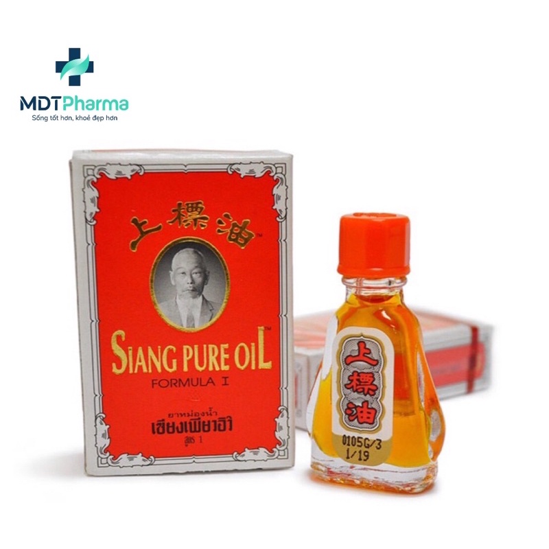 Dầu gió Siang pure oil Thái Lan 3ml và 7ml