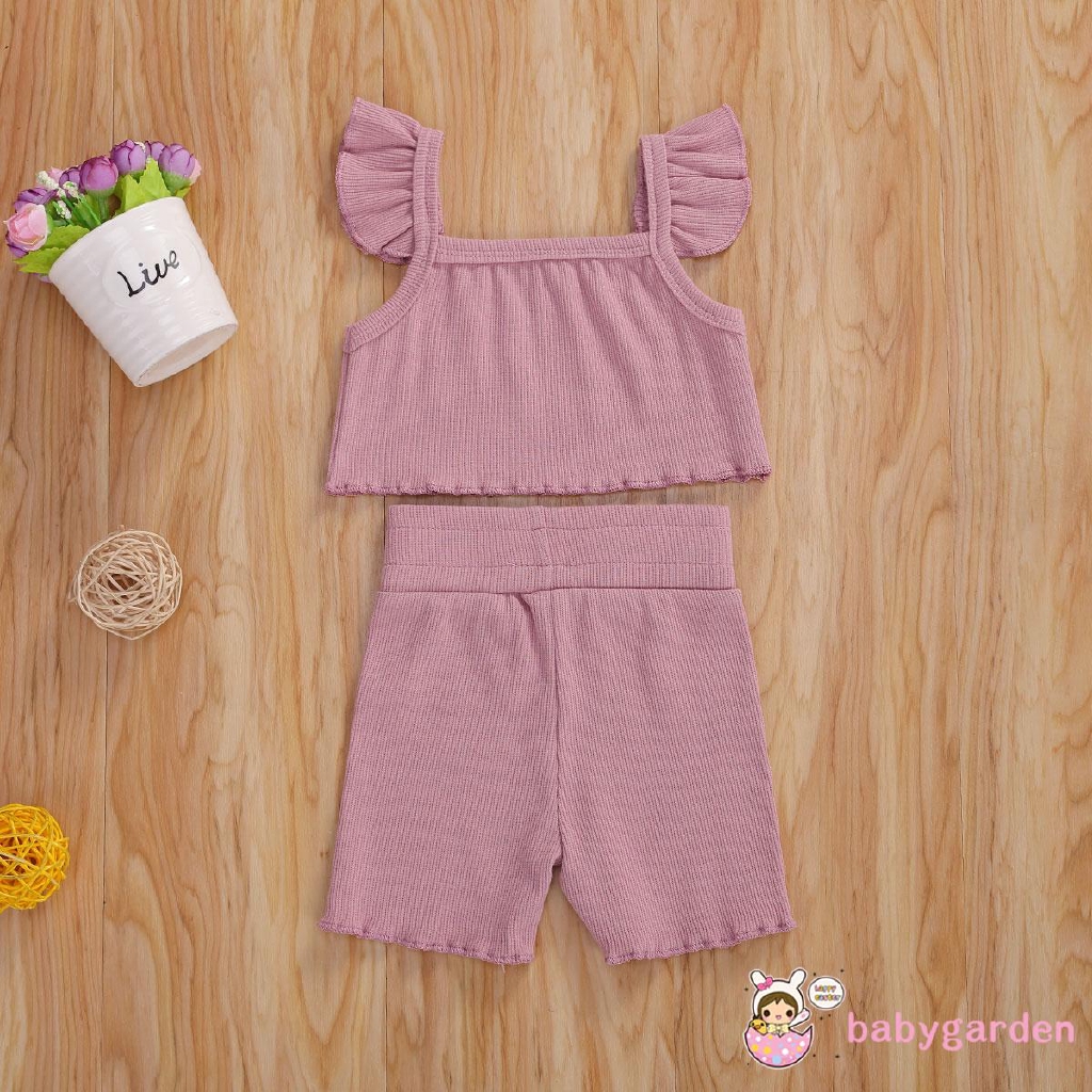 Set Đồ 2 Chi Tiết Thời Trang Xinh Xắn Cho Bé Gái