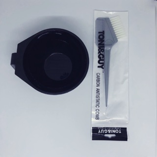 Bộ sản phẩm - chén nhuộm, lược nhuộm cao cấp