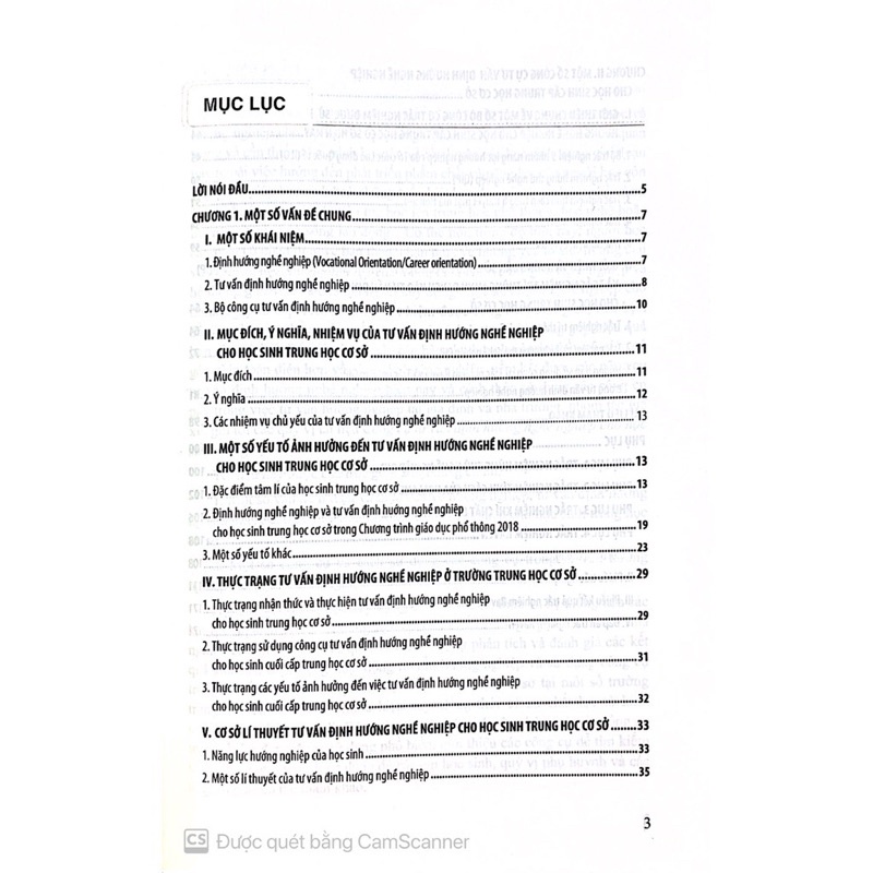 Sách - Công Cụ Tư Vấn Định Hướng Nghề Nghiệp Cho Học Sinh Trung Học Cở Sở