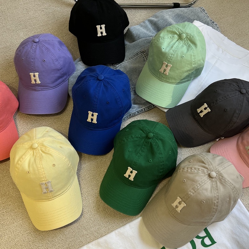 Nón Lưỡi Trai In Chữ H Thời Trang Hàn Quốc Dotada802