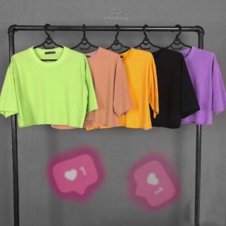 Áo tay lỡ coptop form rộng