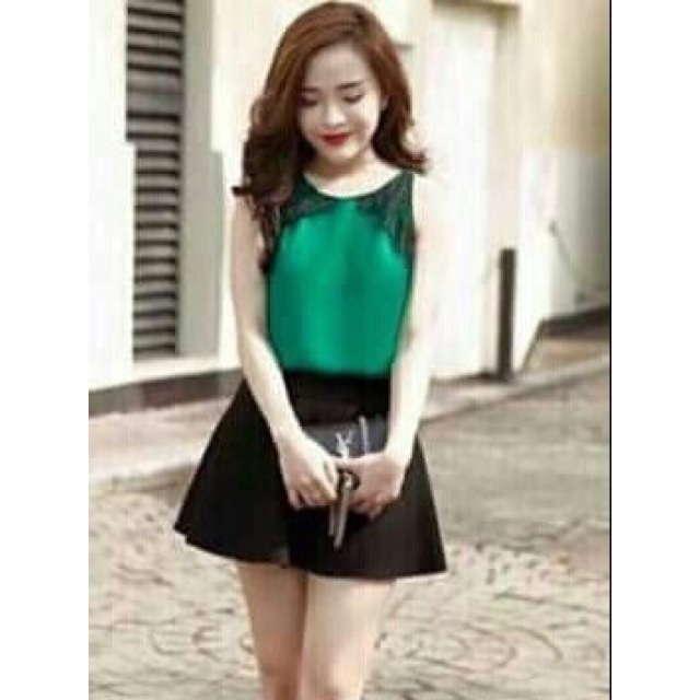 Sét áo và chân váy