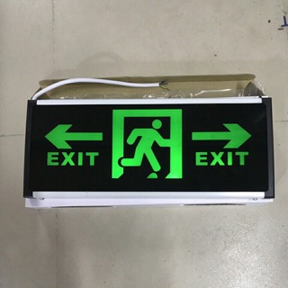 Đèn exit thoát hiểm 2 mặt