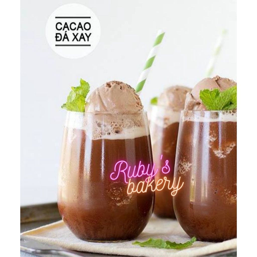 Bột Cacao DANS nguyên chất 100% _ Túi 100g; Túi 500g