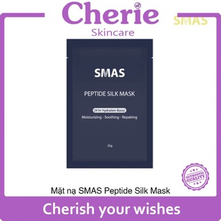 Mặt nạ dưỡng và phục hồi da smas peptide silk mask 24h hydration