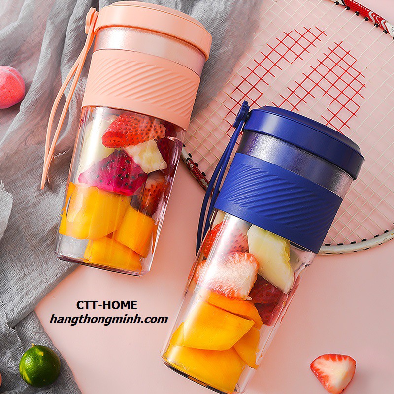 [Có Pin Sạc] Máy Xay Sinh Tố Cầm Tay Du Lịch Mini Có Pin Sạc JUICER