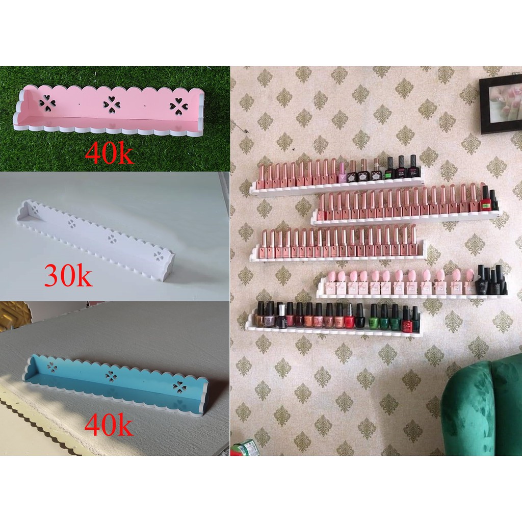 Thanh để Sơn Nail hình trái tim