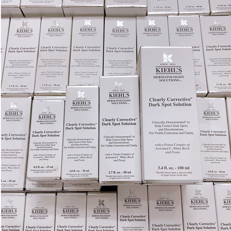 Tinh Chất Giúp Trắng Da, Mờ Thâm - Kiehl’s Clearly Corrective Dark Spot Solution
