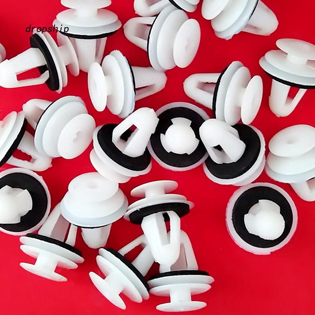 Bộ 10 chốt nhựa phụ tùng gắn cửa xe ô tô