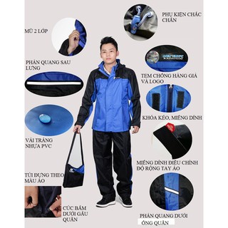 Áo mưa bộ Sơn Thủy K21