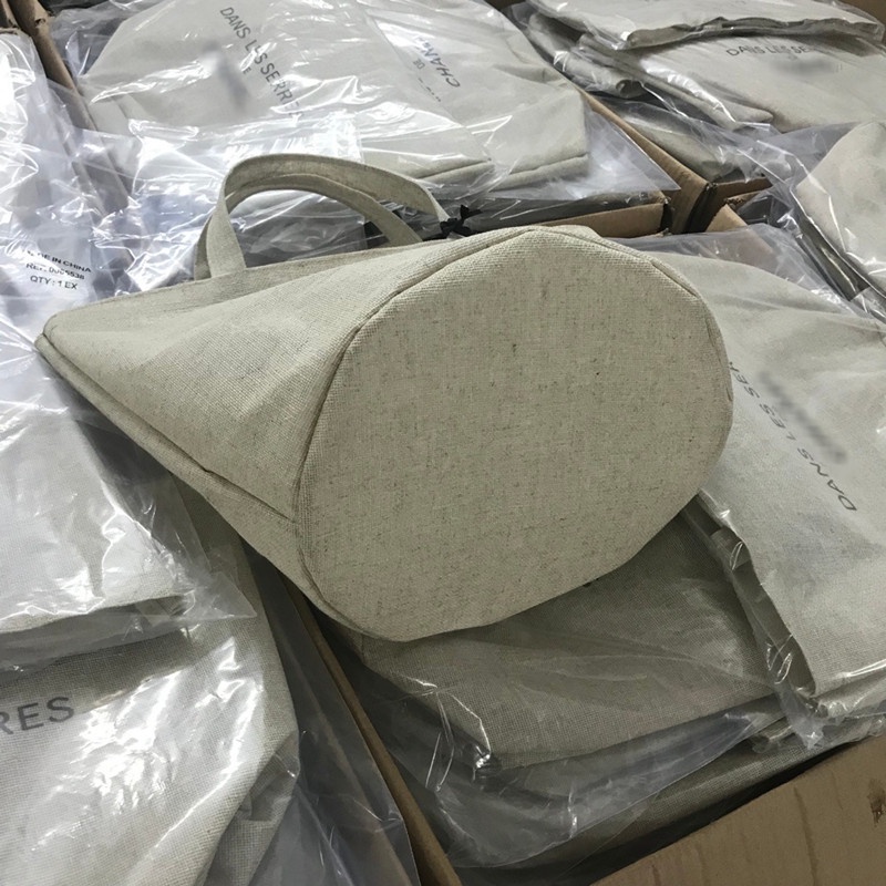 Túi Vải Lanh Đựng Đồ Đi Biển Tiện Dụng