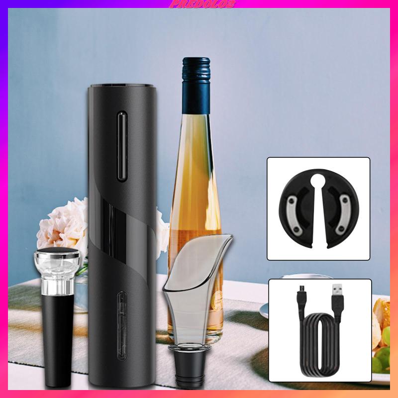 Bộ 2 Dụng Cụ Mở Nắp Chai Rượu Bằng Điện Cho Ngày Valentine