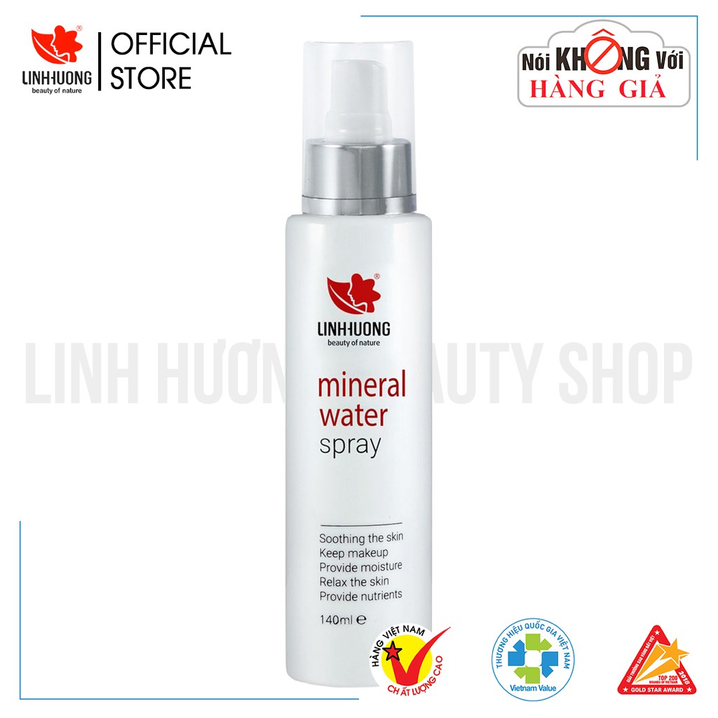 Xịt khoáng Mineral Water Spray Linh Hương Cân bằng da, Tăng cường khoáng chất độ ẩm cho da