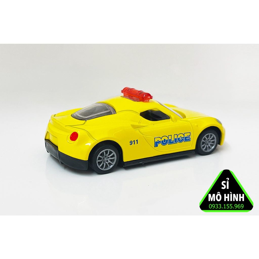 Mô hình xe cảnh sát bằng kim loại nhiều mẫu police 1:64