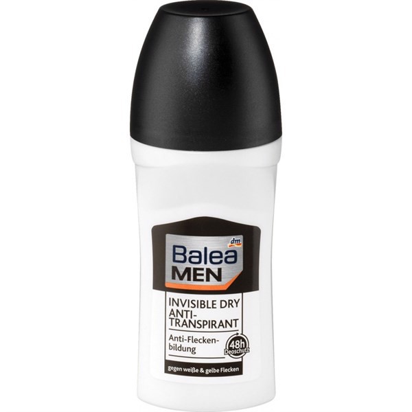 Lăn Khử Mùi Balea Men 48h invisible Dry Anti - Transpirant, 50 ml