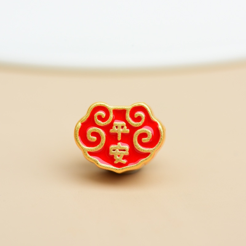 Hạt Xỏ Hạt Nhỏ Giọt Phụ Kiện Vòng Đeo Tay Màu Vàng Cát Chống Dị Ứng diy Không Gây Dị Ứng