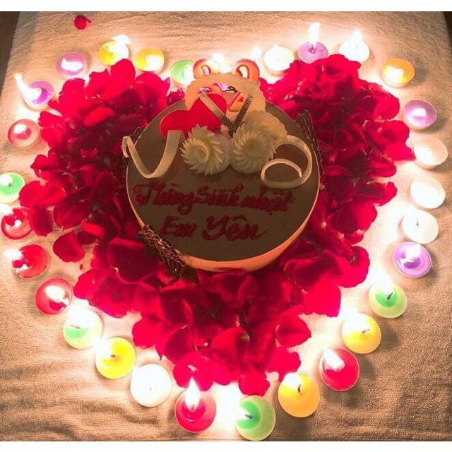 Đèn Trang Trí Hình Cây Nến Đa Sắc Loại Mini Dùng Cho Quán Cafe, Tiệc Sinh Nhật, Sự Kiện - Tommy Toy