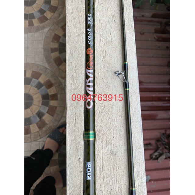 Cần 2 khúc ryoko Osaka màu xanh 3m chuyên câu sông ,câu tra ,câu dịch vụ bạo lực đồ câu cá hàng hót giá rẻ