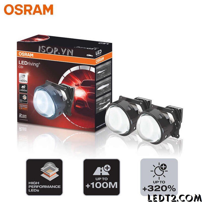 [LEDT2 ISOP] Bi LED Osram CBI [Số lượng: 1 Cái] [Bảo hành 2 năm]