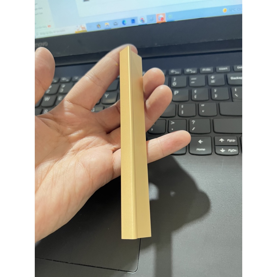 Tay nắm Tủ Bếp,Tay Nắm Tủ Áo, Ngăn Kéo, Tay Nắm Tủ, hợp kim dày dặn,Tay nắm tủ dạng thanh nhôm màu vàng