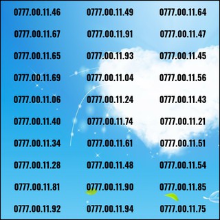 Sim 4G 10 số đẹp Mobifone tam hoa