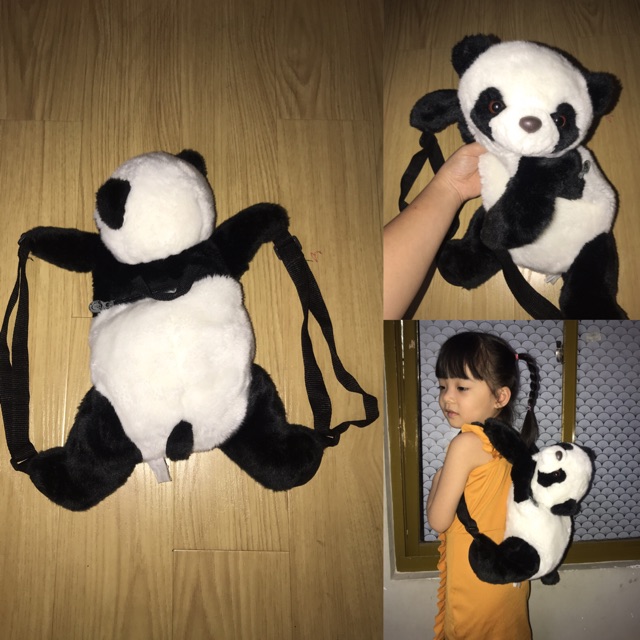 BL02- Balo gấu trúc cho bé