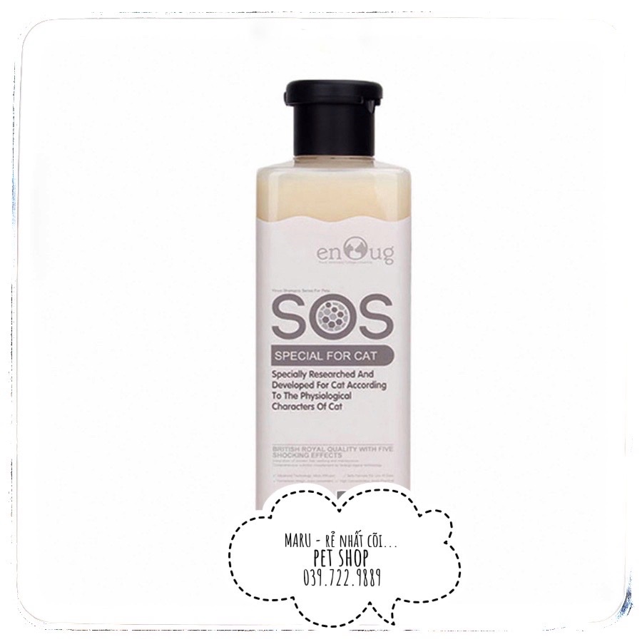 Sữa tắm chó mèo SOS 530ml