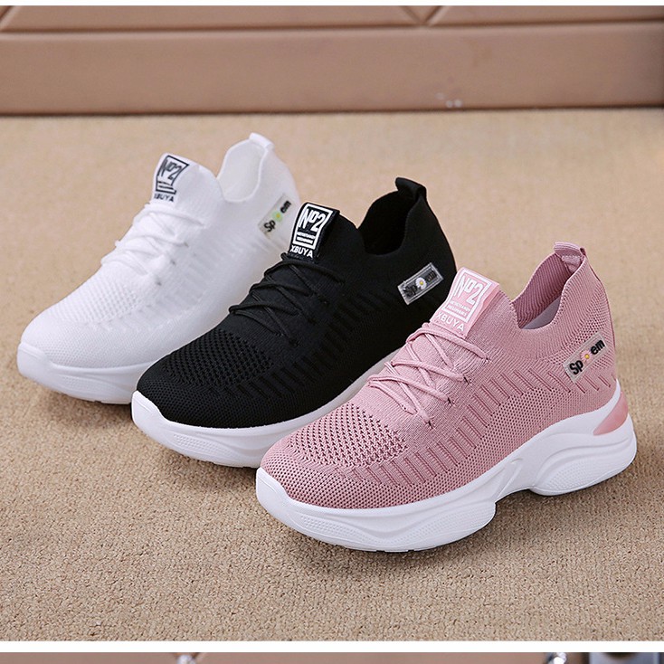 Giày Thể Thao Nữ Vải Cổ Chun Độn Đế SPEM TD 131 | BigBuy360 - bigbuy360.vn