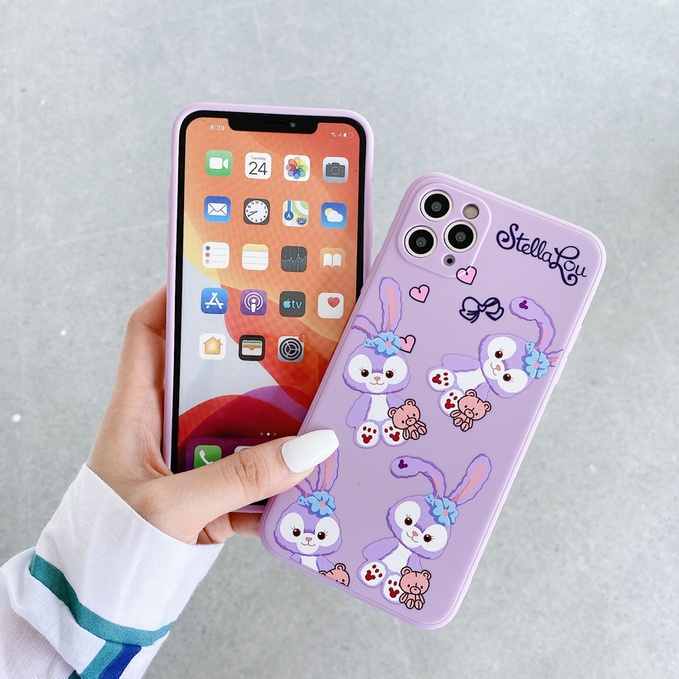 Stellalou Anti-fall Casing Samsung S21 S21+ S21Ultra 5G S10 S10+ J3 J5 J7 Pro J2 Prime J4 J6 Plus 2018 Lovely Cartoon Style Shockproof Soft Phone Case