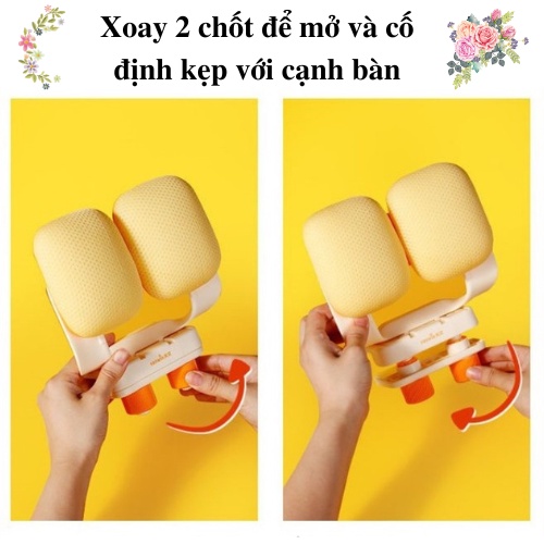 Giá đỡ chống cận thị cho bé, dụng cụ chống gù lưng cho trẻ em, cong vẹo cột sống, kẹp gắn vào bàn học điều chỉnh tư thế
