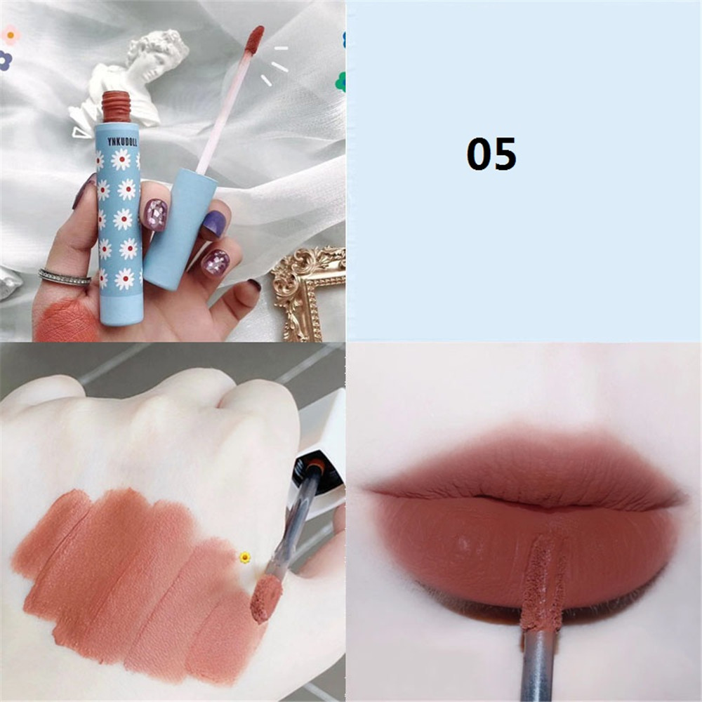 (hàng Mới Về) Son Kem Lì Mịn Mượt Như Nhung Không Phai Không Dính Cốc Hình Bông Hoa May Mắn | BigBuy360 - bigbuy360.vn