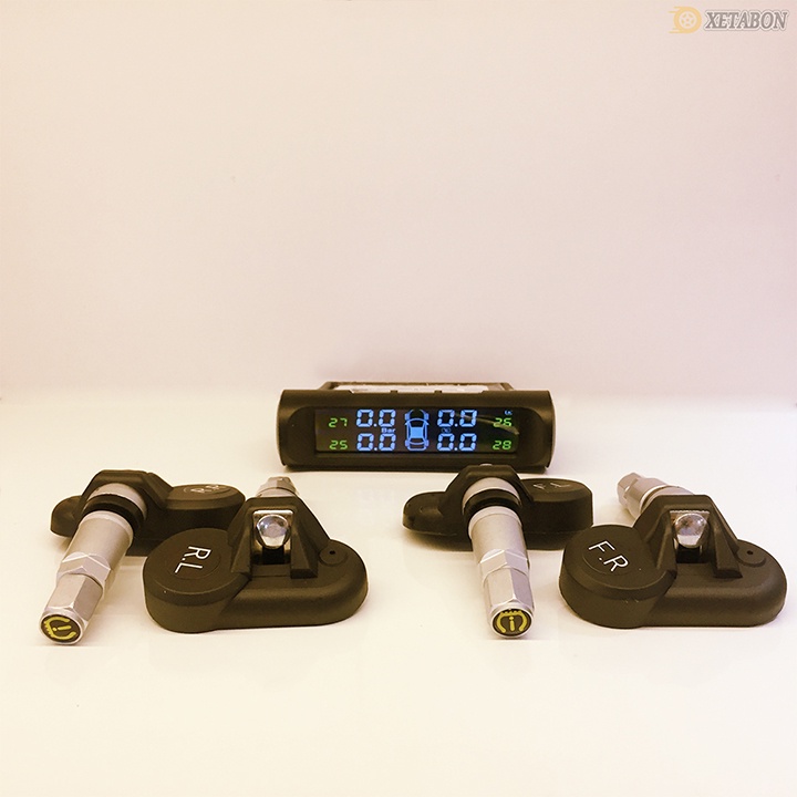 [Bản quốc tế] Cảm Biến Áp Suất Lốp Xe Hơi Hiển Thị Lên Màn Hình Van Trong TPMS cao cấp - BH 12 Tháng