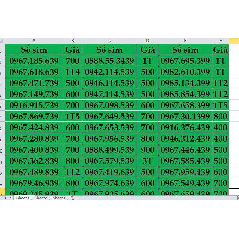 Sim số đẹp đầu 09 đuôi thần tài 39, 79 trả trước - giá rẻ !