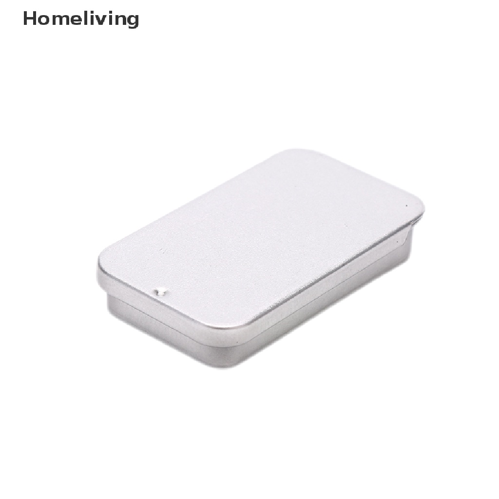 Bộ 3 Hộp Thiếc Đựng Thuốc / Trang Sức Có Nắp Trượt Tiện Dụng