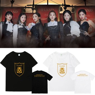 Áo thun (G)I-DLE (G-IDLE) - 2020 WORLD TOUR I-LAND