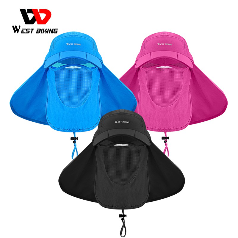 Mũ chống nắng UV400 WEST BIKING dành cho nam và nữ vành rộng