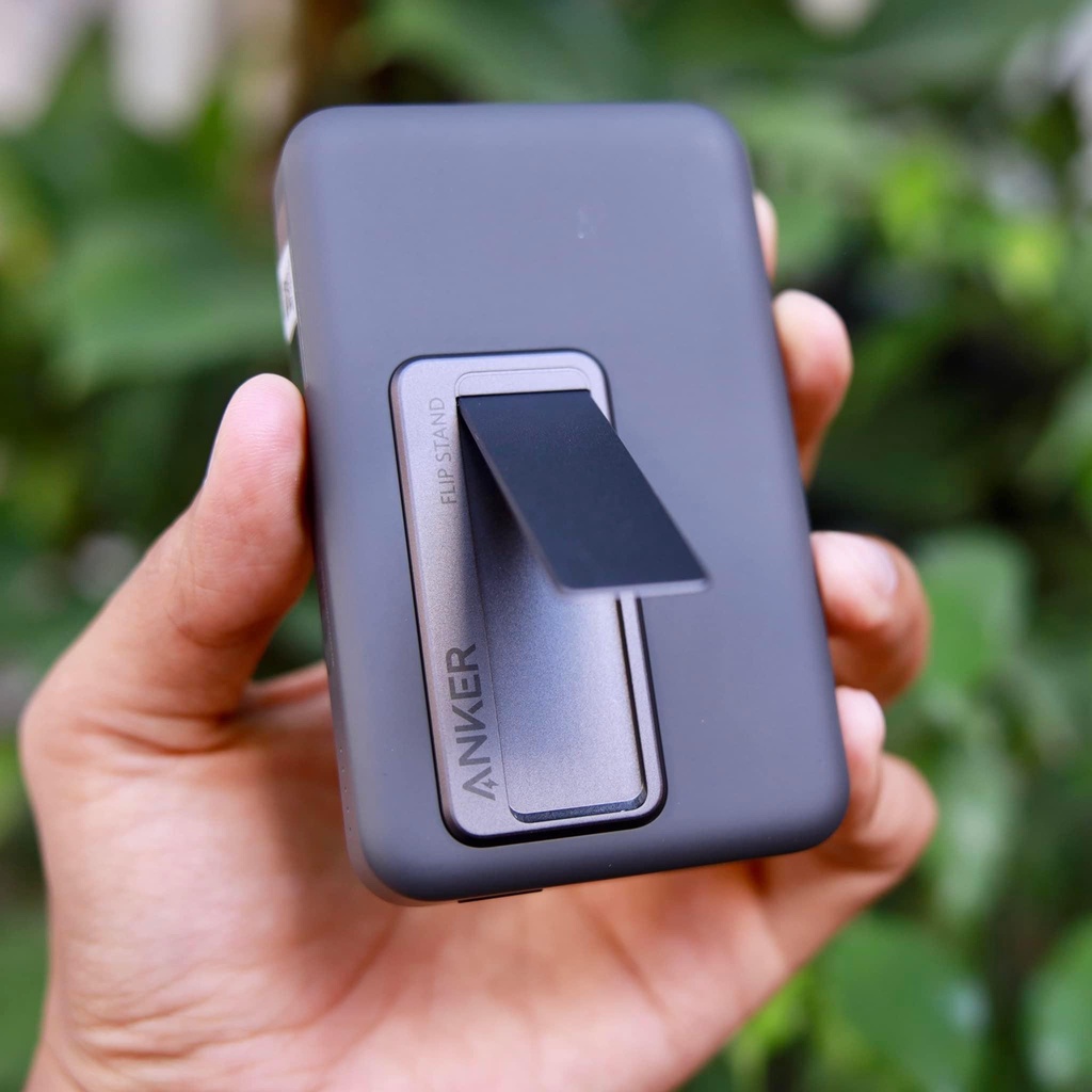 Pin sạc dự phòng Anker 10000mAh MagGo 633 Magnetic Battery - A1641 Từ tính không dây dây Hít Lưng  IP 12 13 14 Pro Max