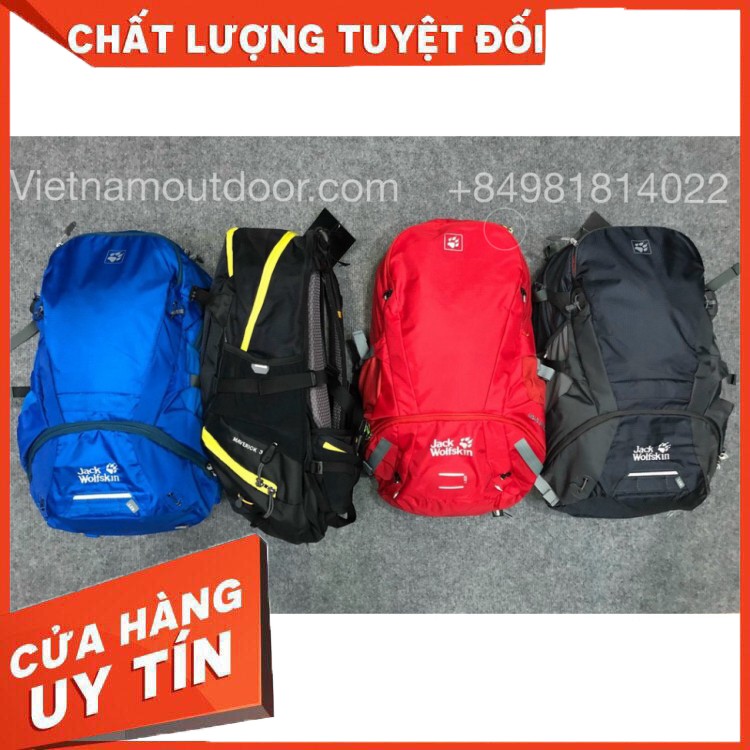 Balo phượt Jack Wolfskin Marverick 30 [ Chuẩn Aut..H ] - balo du lịch nam chống thấm nước cực tốt